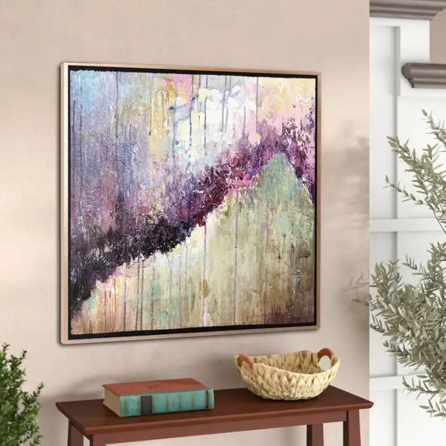 Colourful Abstract Hand Painted Artwork