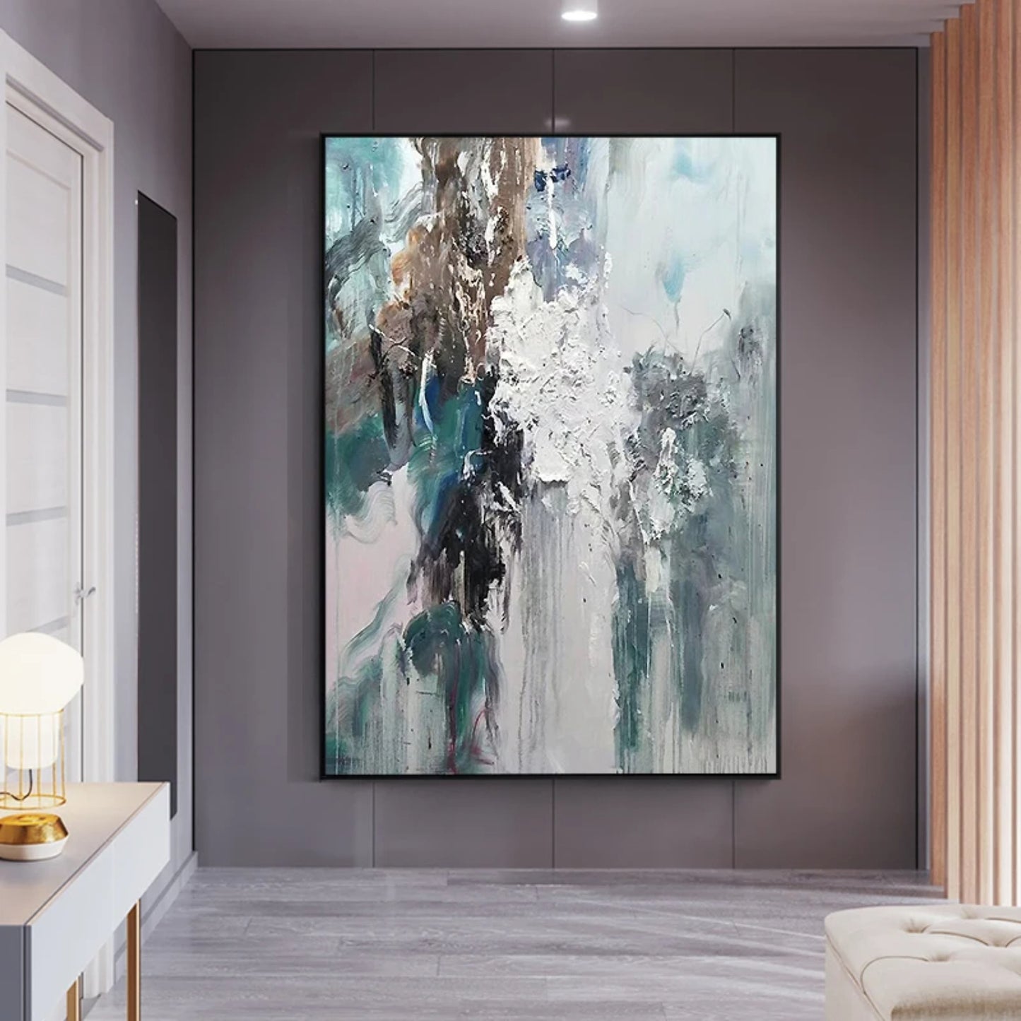 Nordic Living Room Abstract Decorative Painting