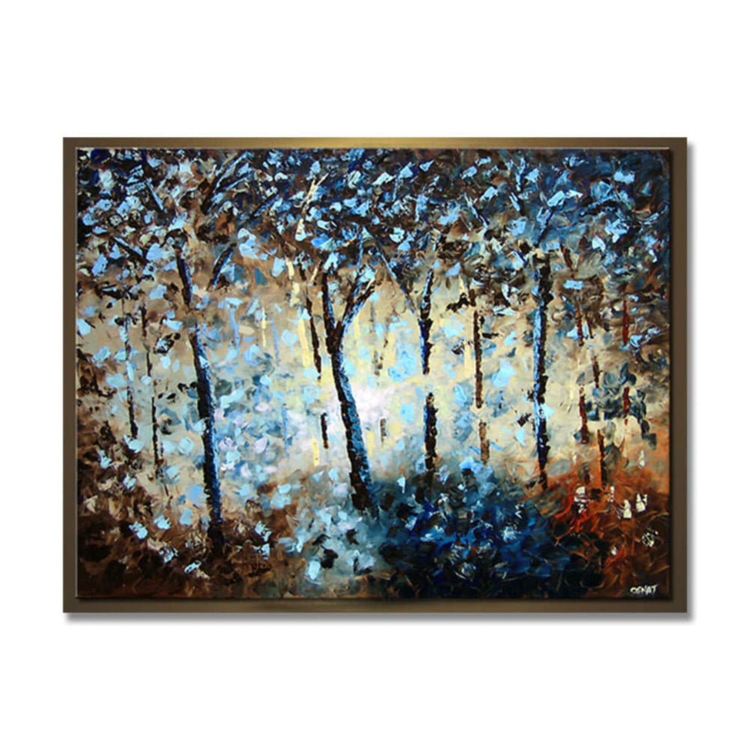 Abstract Blossom Trees 100% Hand Painted Wall Art