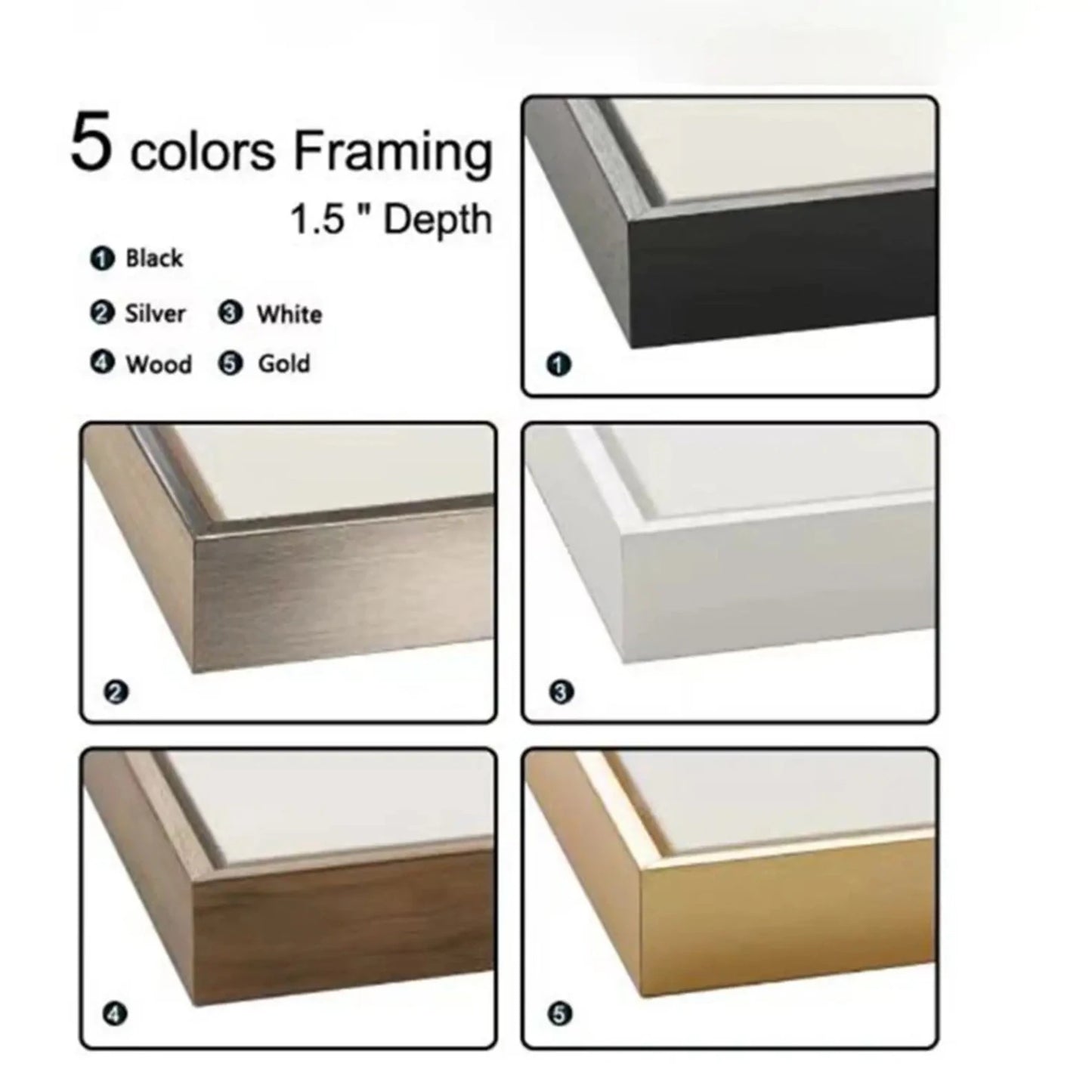 Modern Style Square Painting Frames