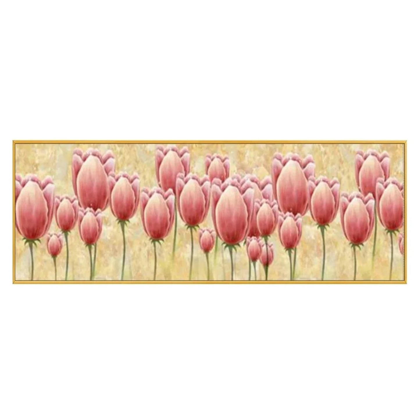 Extra Large Tulip Flower Filed Abstract Painting