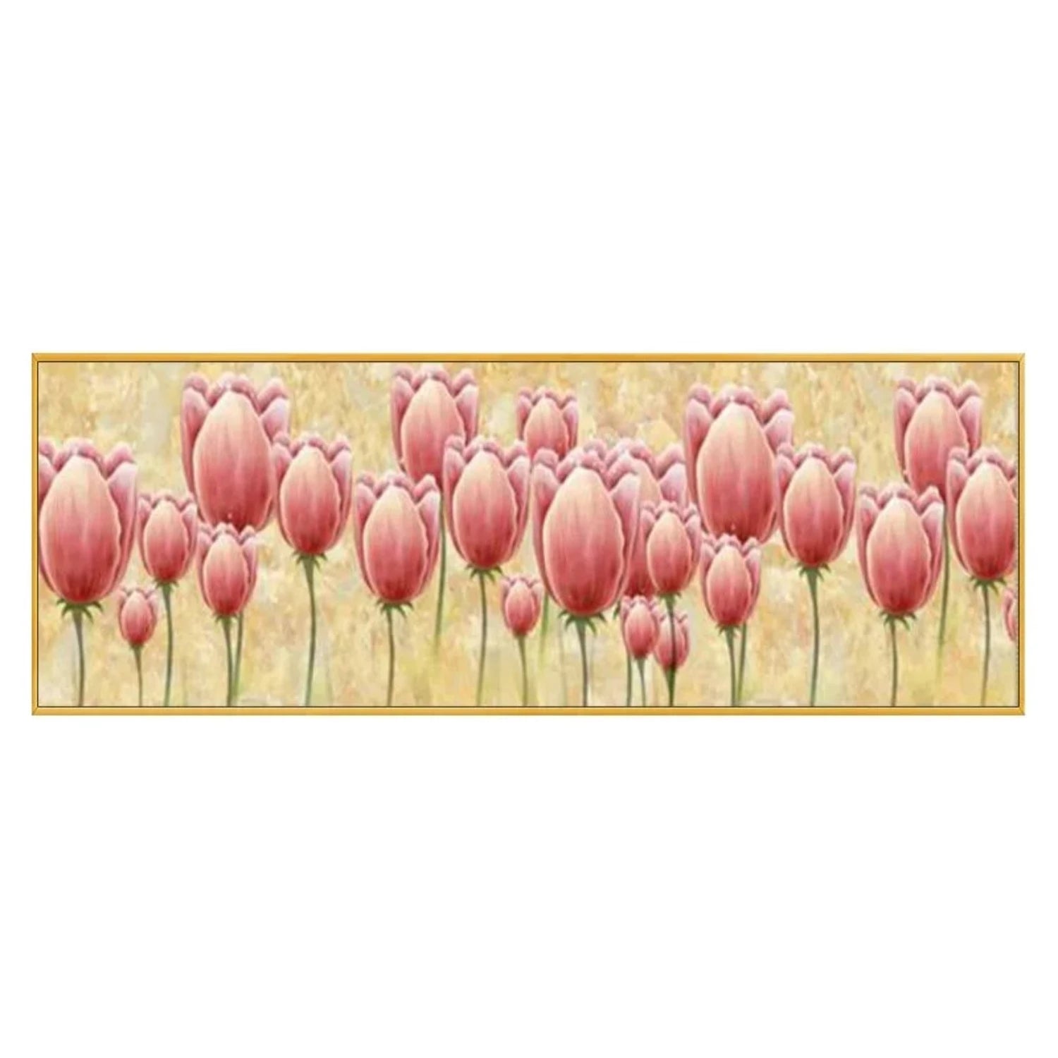 Extra Large Tulip Flower Filed Abstract Painting