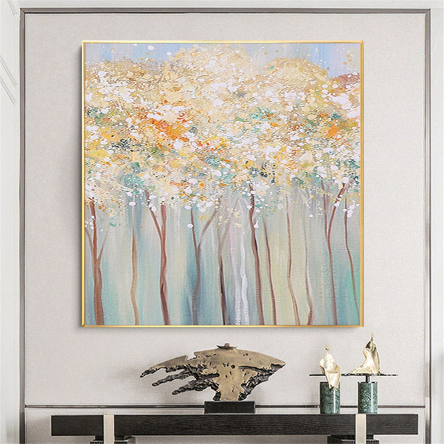 Abstract Tree Creative Living Room Painting