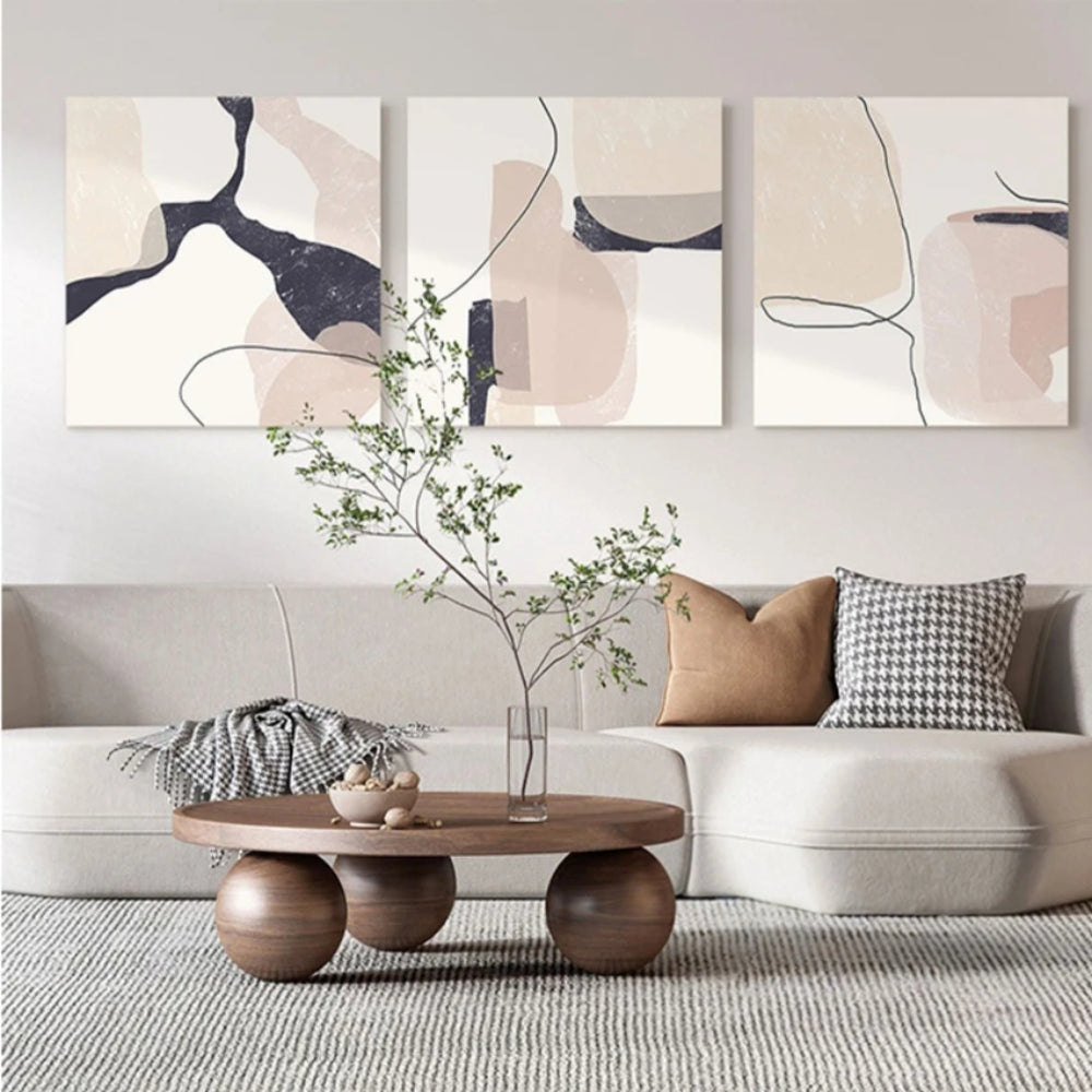 Home Decor Aesthetics Murals Set of 3 Wall Painting