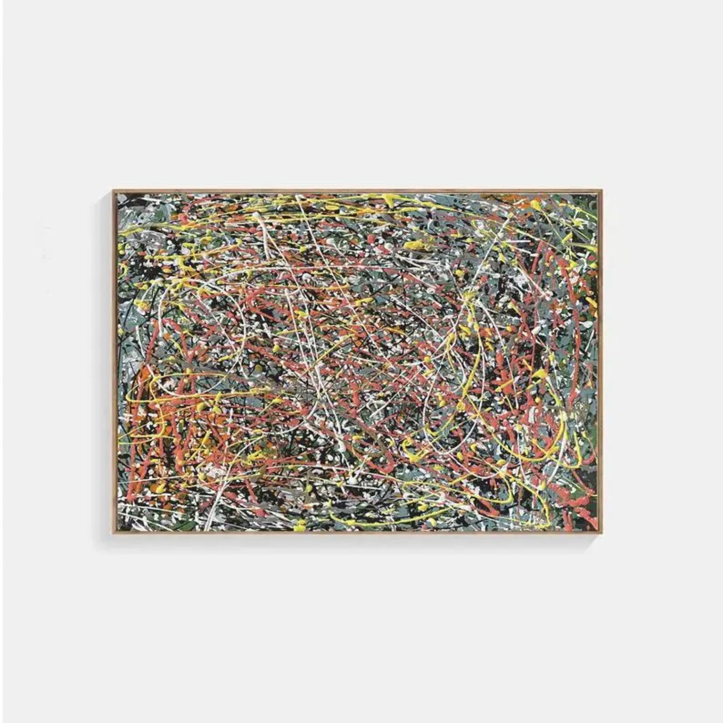 Modern Abstract Expressionism Jackson Pollok Art