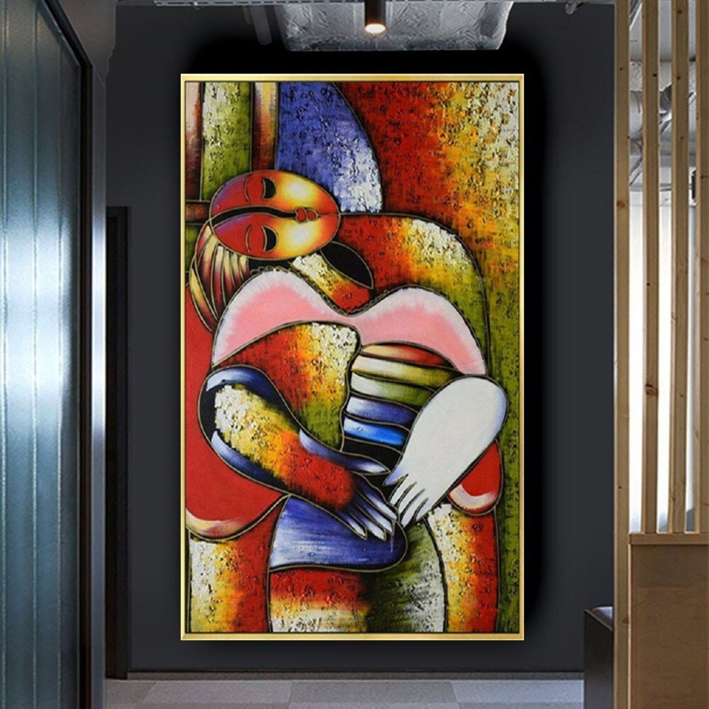 Abstract Picasso 100% Hand Painted Oil Painting