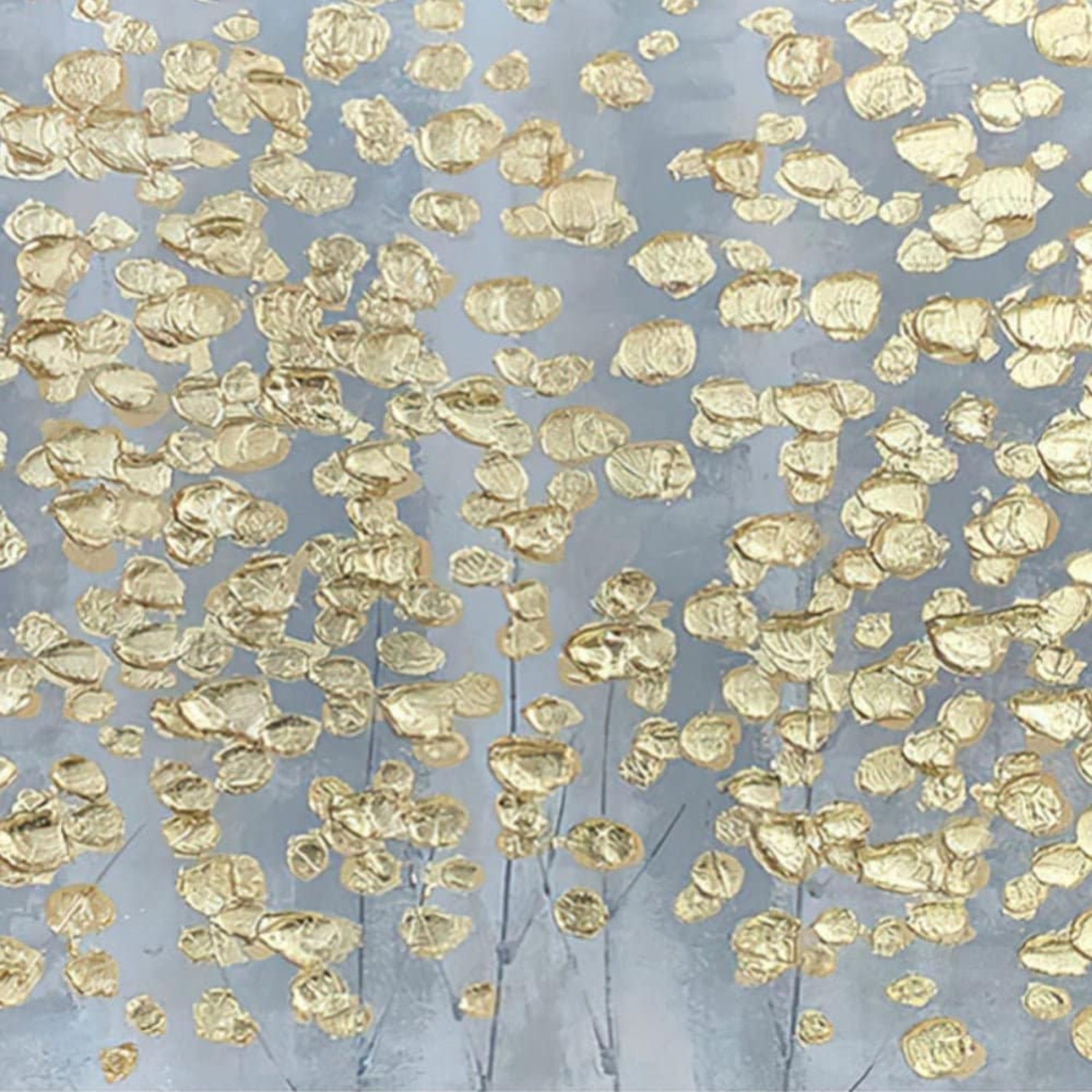Golden Trees 100% Hand Painted Contemporary Art