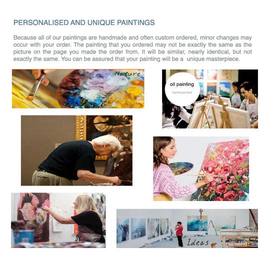 Luxury Morandi Colours 100% Hand Painted Artwork