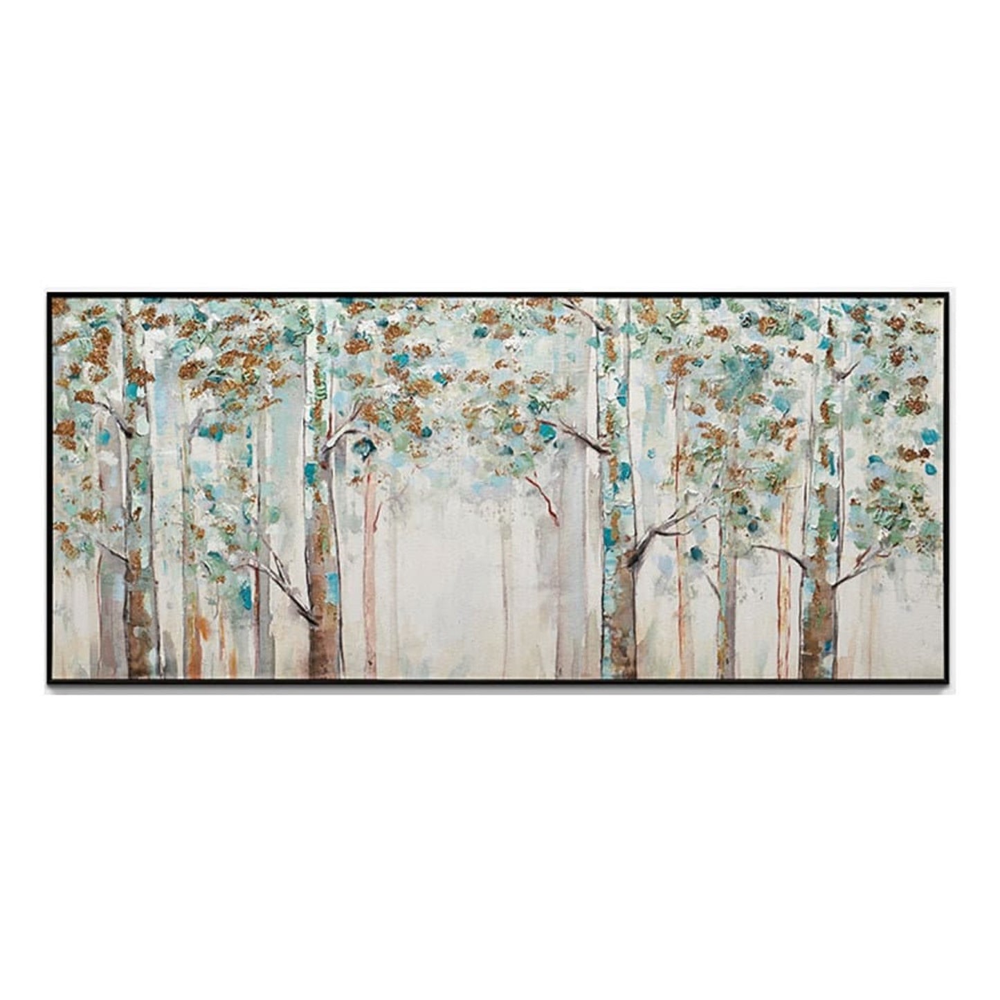 Abstract 100% Hand Painted Forest Arylic Painting