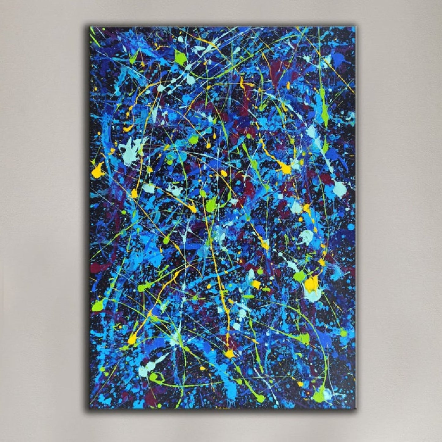 Abstract Expressionism 100% Hand Painted Wall Art