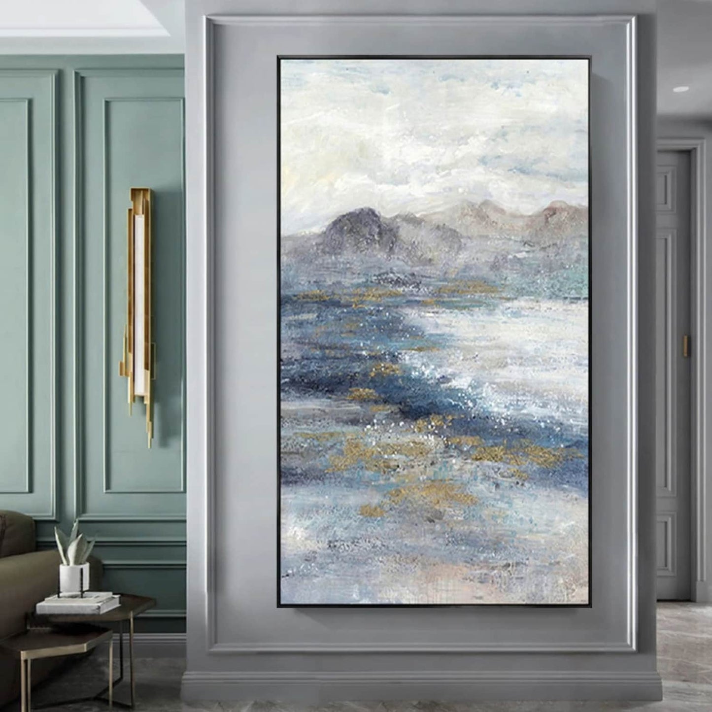 Large Abstract Landscape Contemporary Oil Painting