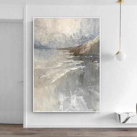 Modern Ocean 100% Hand Painted Landscape Painting
