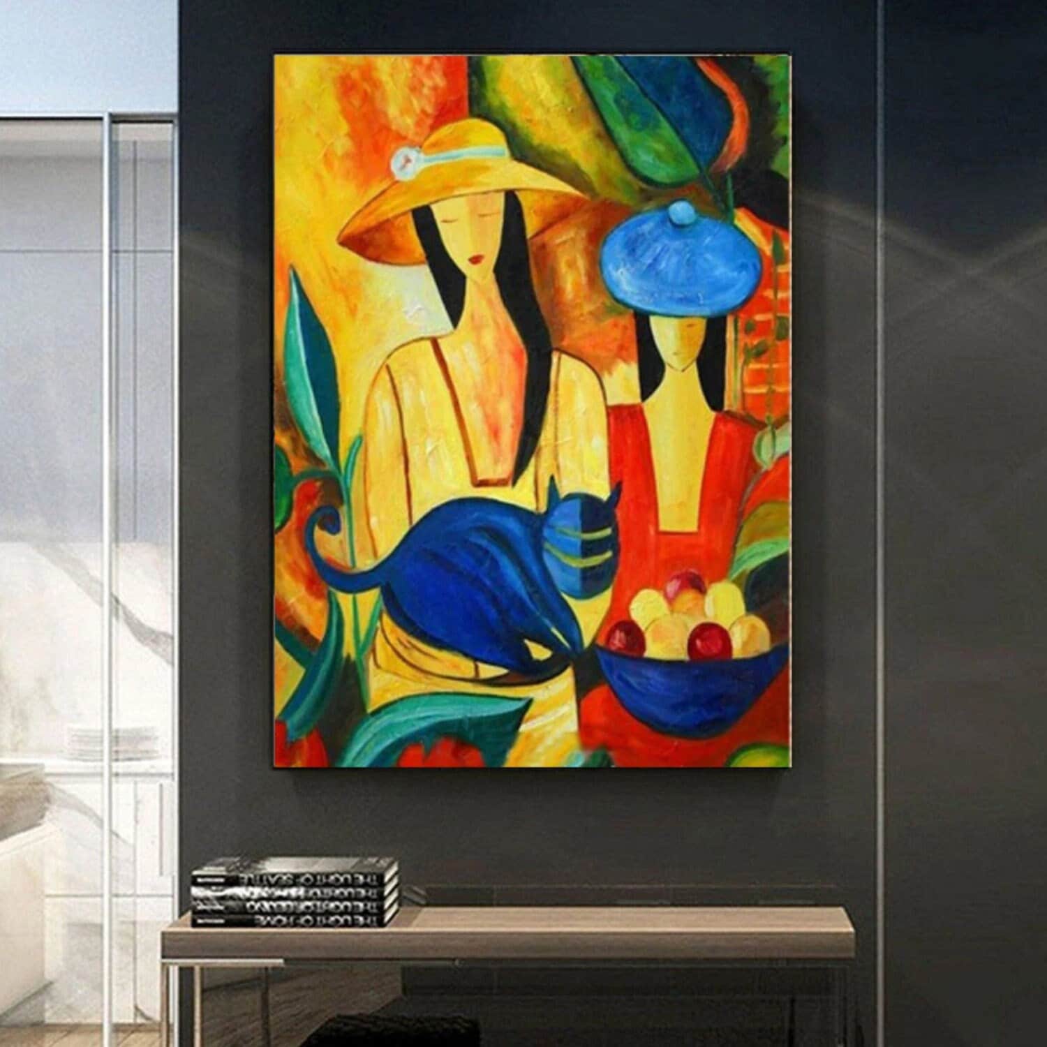 Picasso Famous Fashion Woman Minimalist Painting