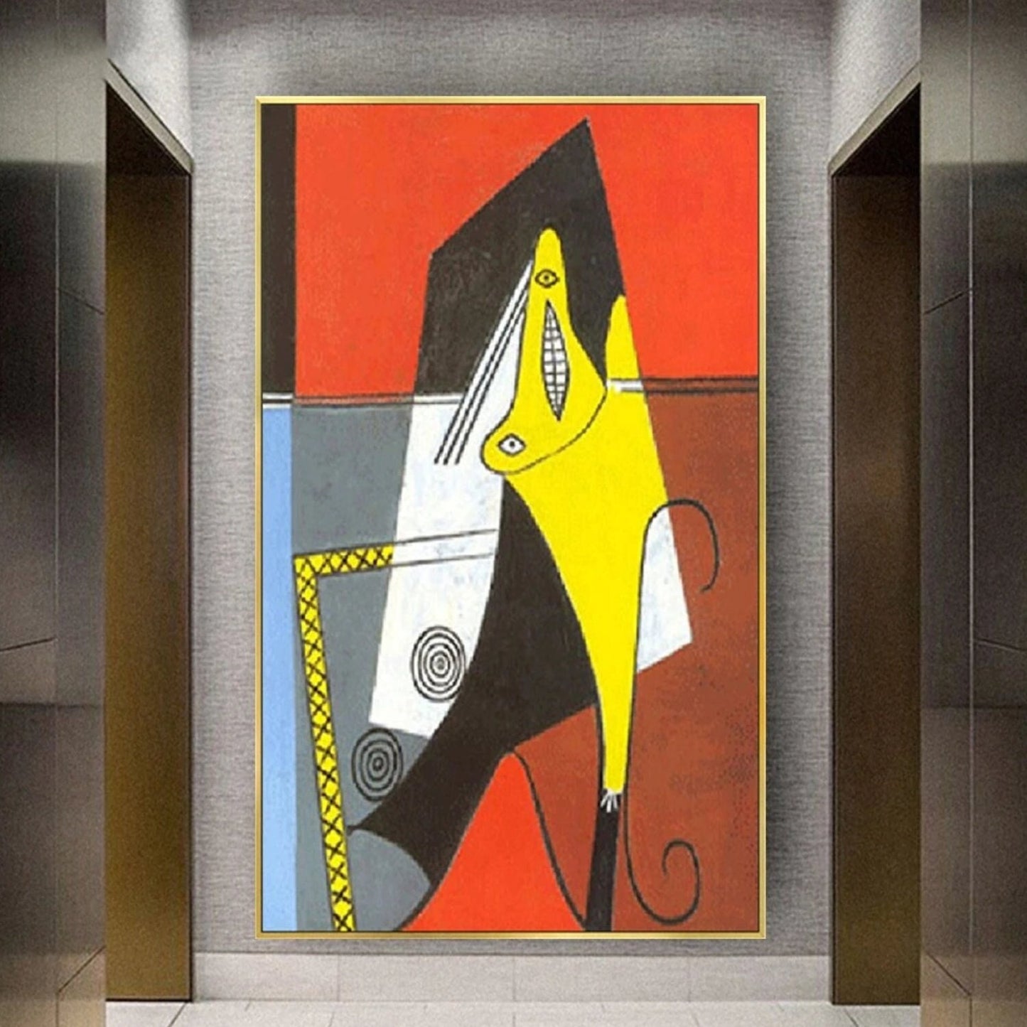 Modern Nordic Style Picasso Magic Oil Painting