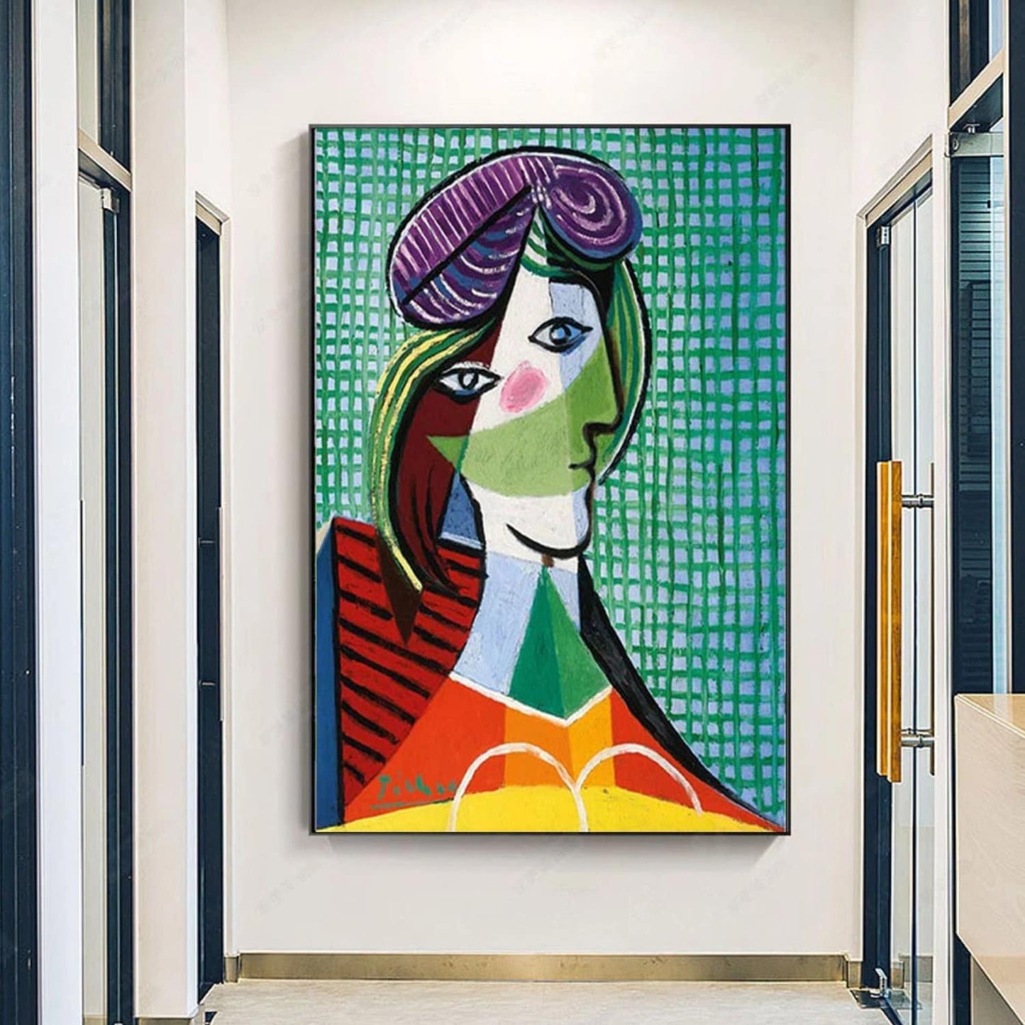 Colourful Women Picasso 100% Hand Painted Art