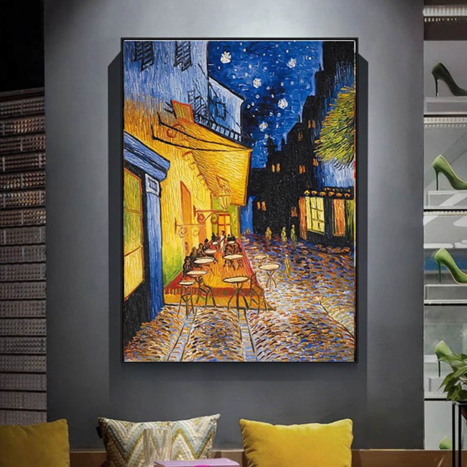 Van Gogh Cafe Terrace Night 100% Hand Painted Art