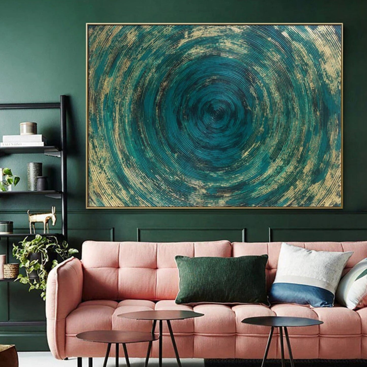 Mesmerizing 100% Hand Painted Abstract Wall Art