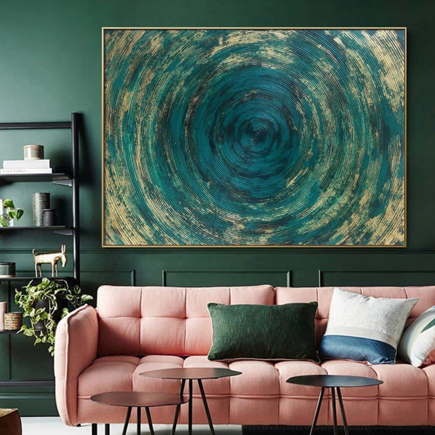 Mesmerizing 100% Hand Painted Abstract Wall Art